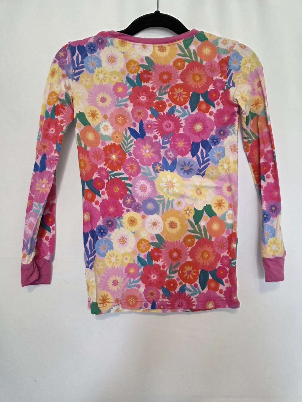 Little Sleepies Bamboo Viscose Pajama Tops Rainbow Blooms And Leaping Love